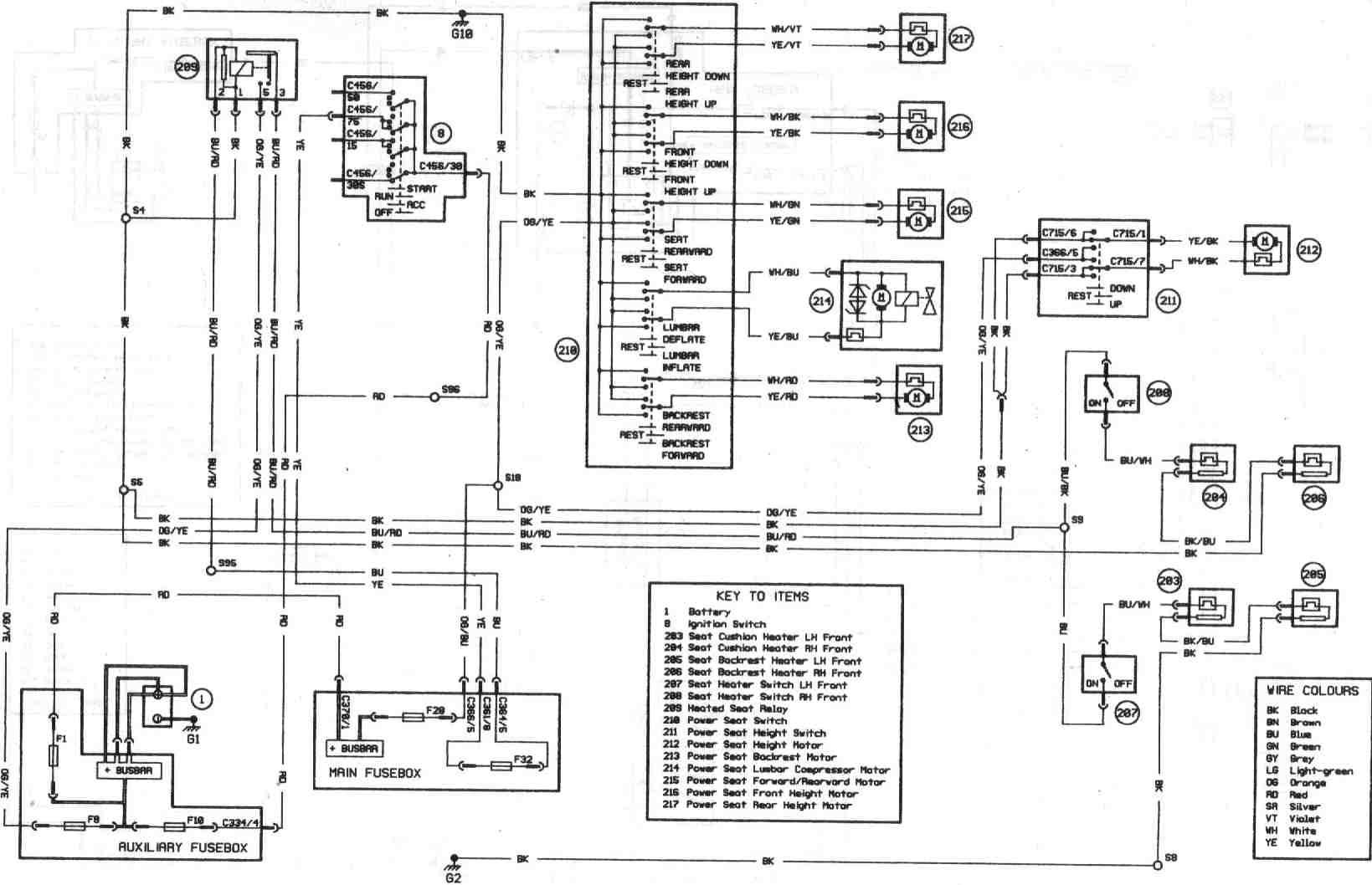Ford mondeo mk2 radio wiring diagram #4