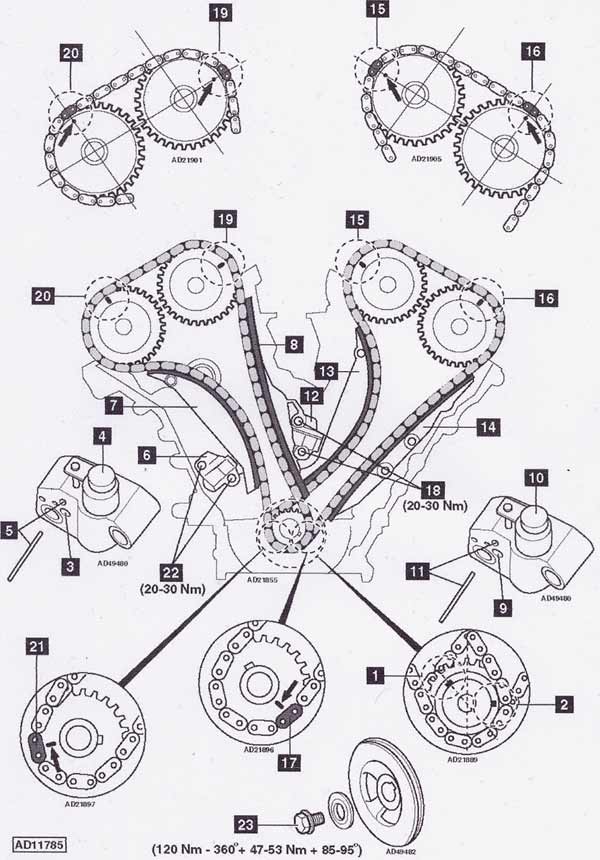 Timing chain ford mondeo #4