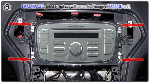Manual de utilizare radio cd ford 6000