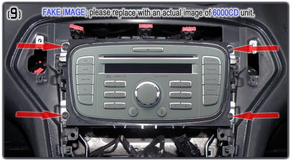 Ford sony 6 cd removal tool #5