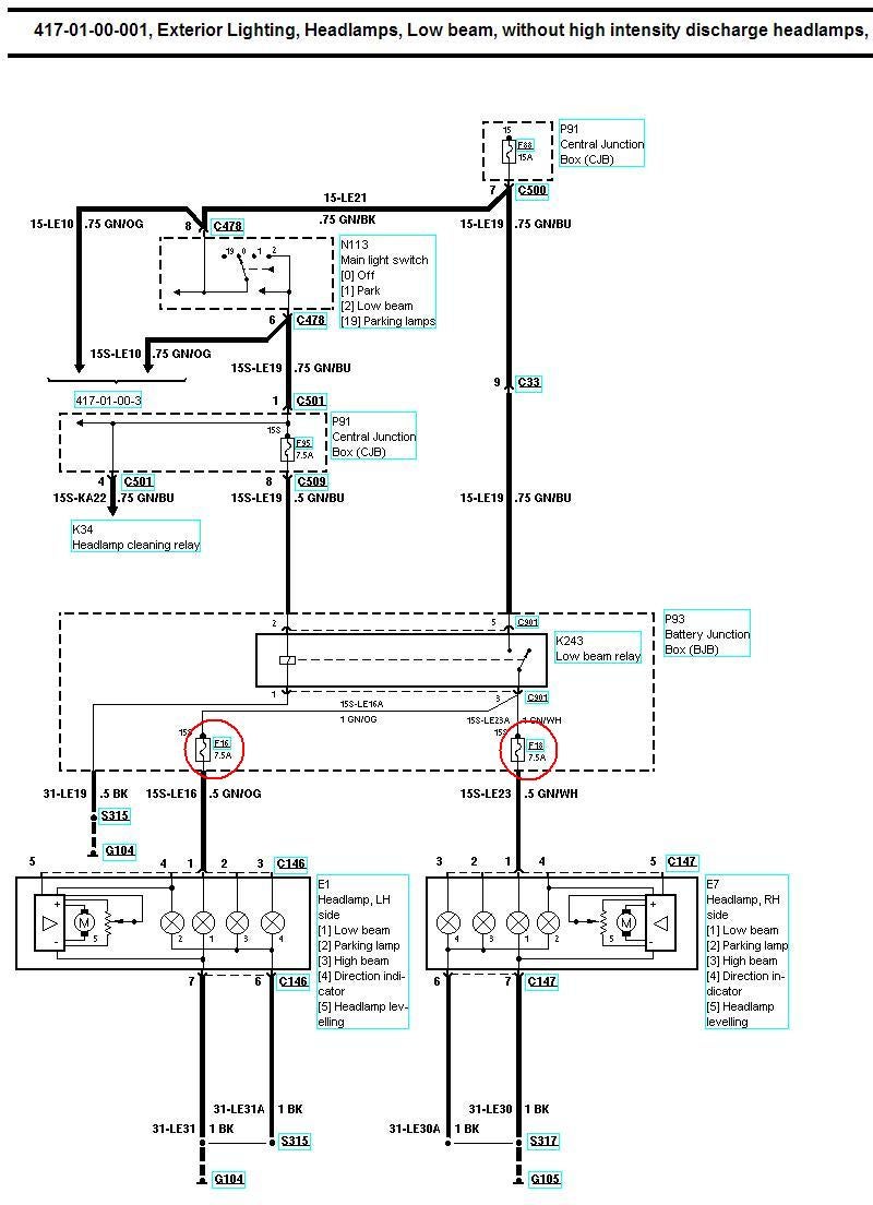 Xenon Oem Headlight Retro Fit Guide Www Fordwiki Co Uk