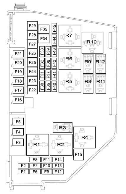 Ford Mondeo Mk4 (2007-) - Sigorta Şemalari - Mondeo IV ... isuzu trooper trailer wiring diagram 